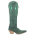 Dingo Thunder Road Embroidered Snip Toe Cowboy Womens Green Casual Boots DI597- 7.5 - фото #1