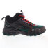 Фото #1 товара Fila Oakmont Trail Mid 1JM01276-362 Mens Green Athletic Hiking Shoes 11.5