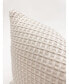 Фото #2 товара Ivory & Taupe 26X26 Down Cotton Waffle Weave Pillow