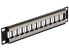 Delock 43326 - Rack mounting - 1U - Black - Metal