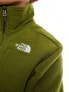 The North Face Denali Ripstop fleece jacket in olive