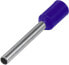 Conrad Electronic SE Conrad 1091290 - Wire end sleeve - Silver - Straight - Light Blue - Metallic - Copper - Polyamide (PA)
