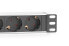 Фото #6 товара DIGITUS 10 Socket Strip with Aluminum Profile, 4-way safety sockets