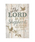 the Lord Is My Shepherd New Horizons Wood Plaque with Easel, 6" x 9"