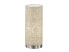 Tischlampe Stoffschirm Beige