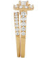 Certified Diamond Bridal Set (2 ct. t.w.) in 18k Gold, White Gold or Rose Gold, Created for Macy's