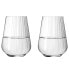 Wasserglas-Set Sternschliff (2er-Set)