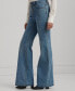 ფოტო #3 პროდუქტის Women's High-Rise Flare Jeans