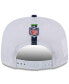 Фото #4 товара Men's White/Navy Seattle Seahawks 2024 NFL Training Camp Golfer Snapback Hat