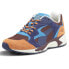 Фото #2 товара Puma Prevail X June Ambrose Lace Up Womens Blue, Burgundy, Orange Sneakers Casu