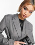 Фото #8 товара Reclaimed Vintage unisex oversized blazer co-ord in grey
