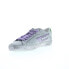 Фото #8 товара Diesel S-Leroji Low X Y02973-P4791-H9227 Mens Silver Sneakers Shoes