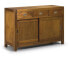 SIDEBOARD AUS BRAUNES HOLZ L 120 cm