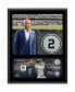 Фото #1 товара Derek Jeter New York Yankees 12'' x 15'' Jersey Retirement Sublimated Player Plaque with a Capsule of Game-Used Dirt