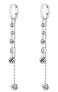 Фото #1 товара Glittering long earrings with Symphonia BYM87 crystals