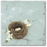 Фото #1 товара Flower Nest II Gallery-Wrapped Canvas Wall Art - 16" x 16"