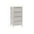 Chest of drawers DKD Home Decor White Bamboo Paolownia wood 42 x 32 x 81 cm