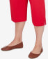 Фото #5 товара Plus Size All American Twill Capri Pants with Pockets