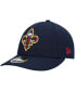 Men's Navy New Orleans Pelicans Team Logo Low Profile 59FIFTY Fitted Hat