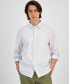 ფოტო #1 პროდუქტის Men's Barbados Breeze Plaid Button-Front Long Sleeve Shirt