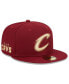 Фото #1 товара Men's Wine Cleveland Cavaliers 2023/24 City Edition Alternate 59FIFTY Fitted Hat