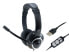 Conceptronic POLONA USB Headset - Headset - Head-band - Calls & Music - Black - Binaural - Volume + - Volume -