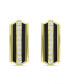 ფოტო #1 პროდუქტის Cubic Zirconia Huggie Hoop Earrings, Sterling Silver or 18K Gold over Silver