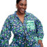 Фото #2 товара Women's Nylon Jazz Dot Green Sports Jumpsuit - DVF