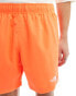 The North Face 24/7 5" logo shorts in orange