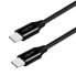 LogiLink CU0153 - 0.3 m - USB C - USB C - USB 2.0 - Black