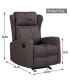 Фото #10 товара Jst Rocking Recliner Chair For Living Room, Adjustable Modern Recliner Chair, Recliner Sofa With Lumbar Support, Classic And Traditional Recliner Chair With Comfortable Arm And Back Sofa (Linen Brown)
