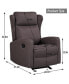 Modern Adjustable Rocking Recliner Sofa with Lumbar Support