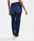 Фото #2 товара Women's Mid-Rise Pull-On Straight-Leg Denim Jeans, Created for Macy's