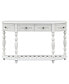 Фото #10 товара 52" Modern Curved Console Table with 4 drawers