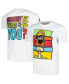 Фото #1 товара Men's and Women's White Scooby-Doo The Whole Gang T-shirt