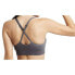 Фото #2 товара Women's Low Support Laser Cut Seamless Bra - All in Motion Gray S