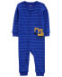 Toddler 1-Piece Construction 100% Snug Fit Cotton Footie Pajamas 2T