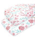 Jersey Cotton Changing Pad Cover Set and Cradle Sheet Set 2 Pack