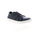 Фото #2 товара English Laundry Moore EL2549L Mens Black Leather Lifestyle Sneakers Shoes