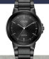 ფოტო #3 პროდუქტის Men's Eco-Drive Axiom Gray Stainless Steel Bracelet Watch 41mm
