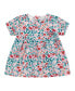 ფოტო #1 პროდუქტის Baby Girl Short Sleeve Printed Dress