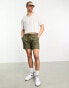 ASOS DESIGN cropped t-shirt in white laddered rib