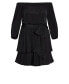 ფოტო #4 პროდუქტის Plus Size Cute Frills Dress