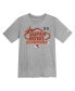 ფოტო #3 პროდუქტის Little Boys and Girls Gray Kansas City Chiefs Super Bowl LVIII Champions Locker Room Trophy Collection T-shirt