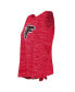 Women's Red Atlanta Falcons Space Dye Tie-Back Tank Top