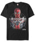 Фото #1 товара Marvel Men's Avengers Infinity War I Am Spider-Man Short Sleeve T-Shirt