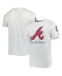 Фото #1 товара Men's White Atlanta Braves Historical Championship T-shirt