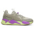 Фото #2 товара Puma Ron Funches X RsX Lace Up Mens Beige Sneakers Casual Shoes 38916001