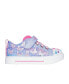 Фото #7 товара Toddler Girls’ Twinkle Toes: Twinkle Sparks - Ombre Flutter Stay-Put Light-Up Casual Sneakers from Finish Line