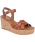 Фото #1 товара Cerres Ankle-Strap Espadrille Wedge Sandals, Created for Macy's